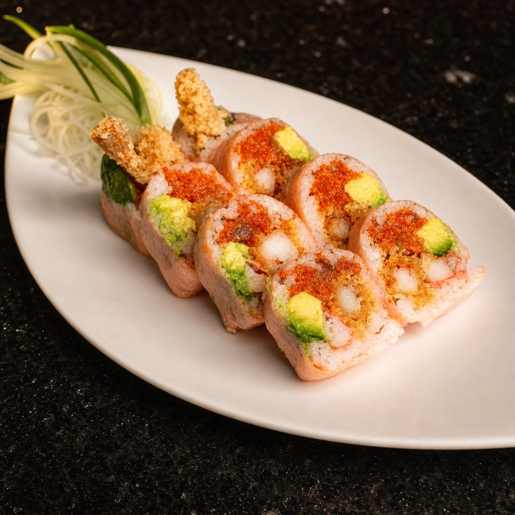 Geisha Smile Roll.